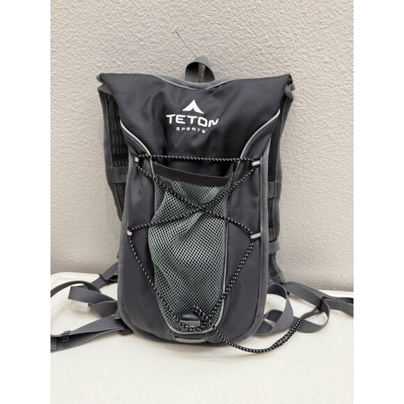 TETON SPORTS Trailrunner H2O Hydration Backpack  NO Bladder Black Hiking Daypack - Picture 4 of 4